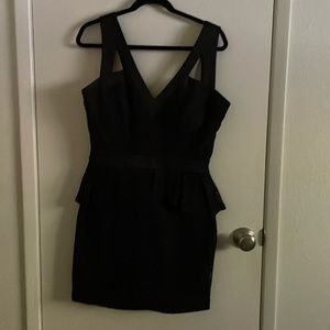 Women’s Black Lined Dress Size 11/12